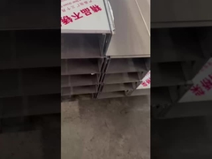 Hoogduurzaam roestvrijstalen kabelbak aangepaste lengte gemakkelijke installatie laag onderhoud