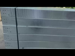 Heavy Duty Hot Dip Galvanized Steel Cable Tray voor corrosiebestendigheid