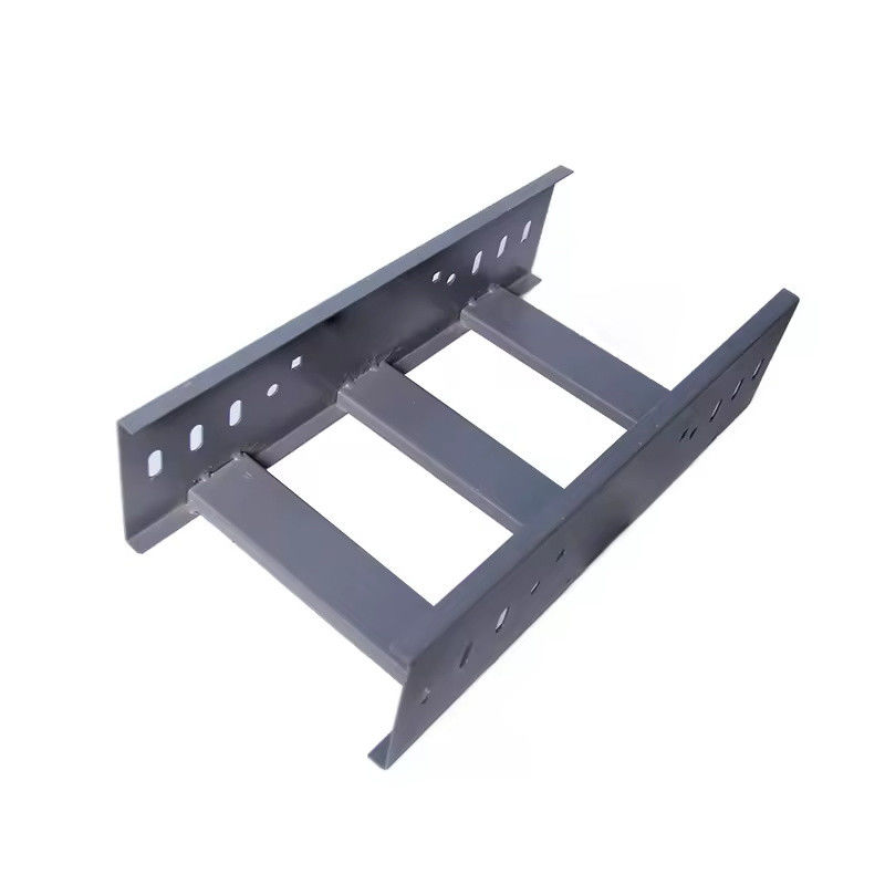 Gegalvaniseerde staal kabel ladder tray Custom zilveren afwerking kabel tray voor organisatie