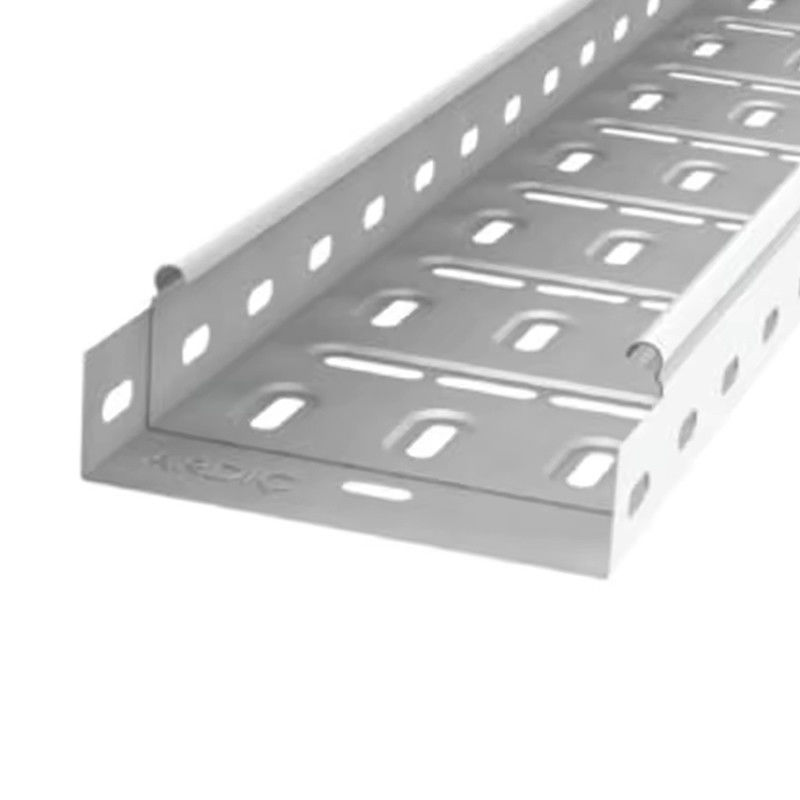 Branddicht aluminium kabelkanaalbak met poederbedekte afwerking in verschillende maten