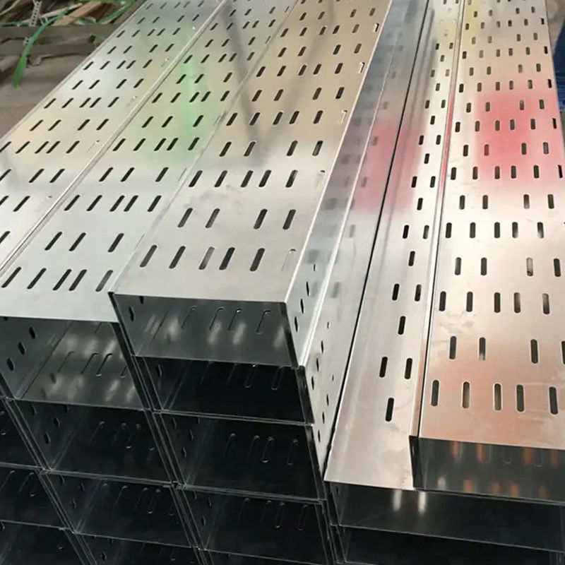 Galvanisatie Wand Mount Cable Tray Corrosiebestendige voor industriële toepassingen