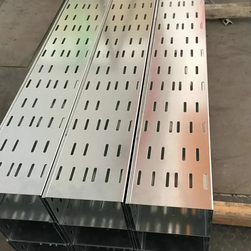 Galvanisatie Wand Mount Cable Tray Corrosiebestendige voor industriële toepassingen