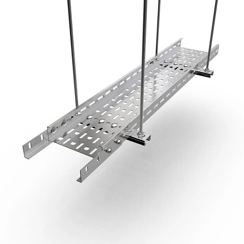 Lichte aluminium kabelbak met een makkelijke installatie met poedercoating