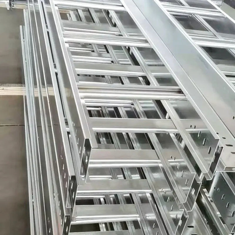 Heavy Duty Steel Cable Tray met aanpasbare lengte en slottype ontwerp ISO 9001 gecertificeerd