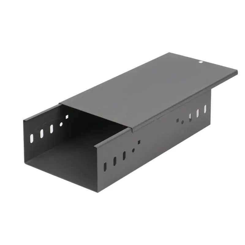 Zilver ISO 9001 Wandmontage Elektrische kabelbak Industrieel met aanpasbaar gewicht / laadvermogen