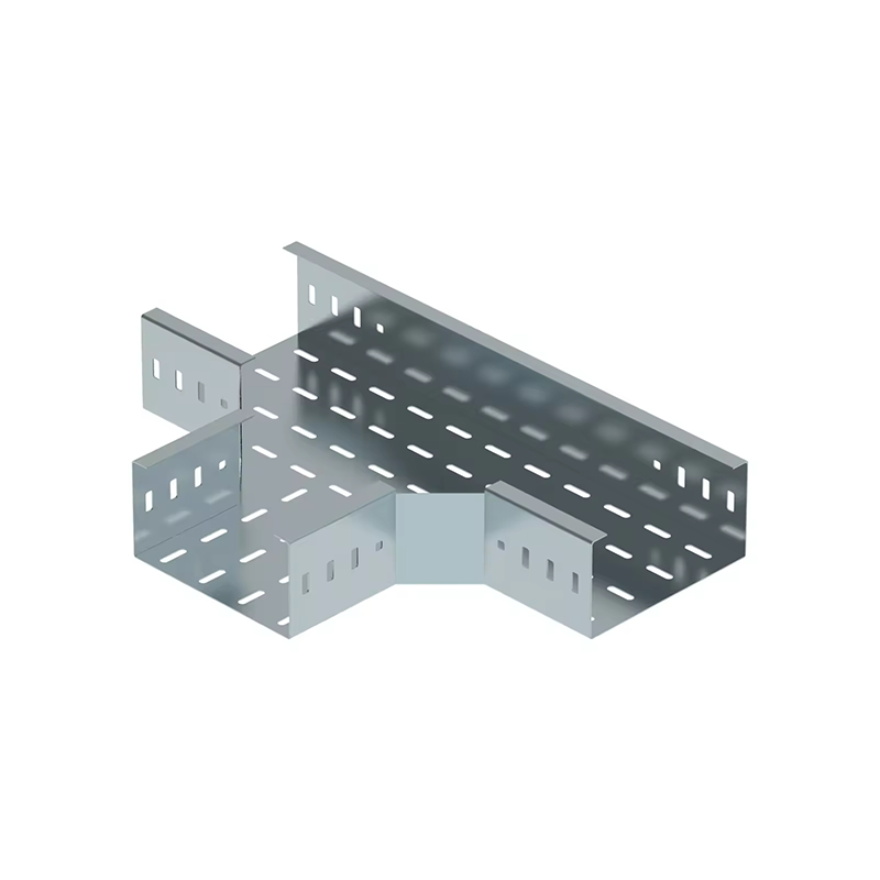 Wandgebouwde gegalvaniseerde kabelbak met ruimtebesparend ontwerp en hoge leveringscapaciteit voor efficiënt kabelbeheer